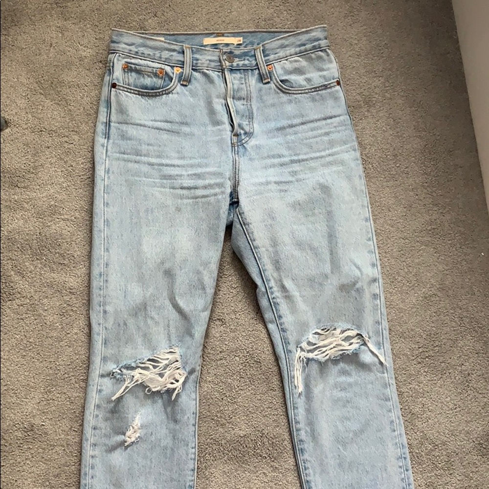 Levi’s wedgie jeans